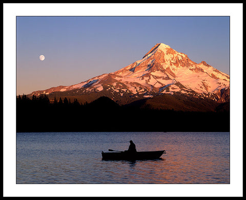 Limited ed. Nature Print - Solitude Under Mt Hood, OR