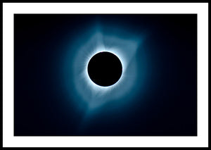 Limited ed. Nature Print - Solar Eclipse Totality, Spray, OR